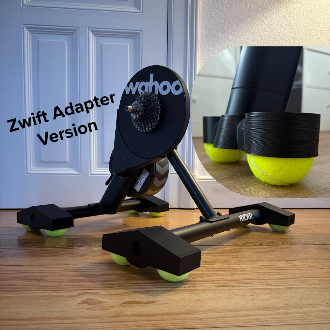 Rocker Feet 2 by MiniJim - compatible with Wahoo Kickr Core Bike Trainer + Zwift Front Adapter
