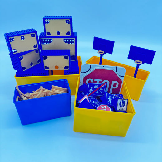 Doplňkové součásti MiniJimBox obsažené v sadě Upgrade Kit