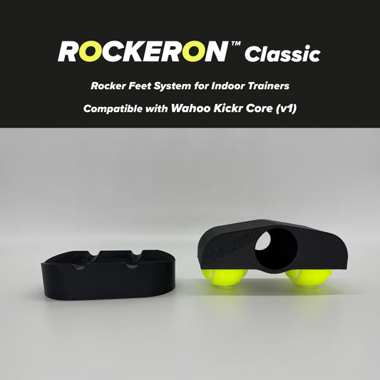 ROCKERON Classic for Wahoo Kickr Core v1 & Front Riser – Tunable Side-to-Side Ride Feel