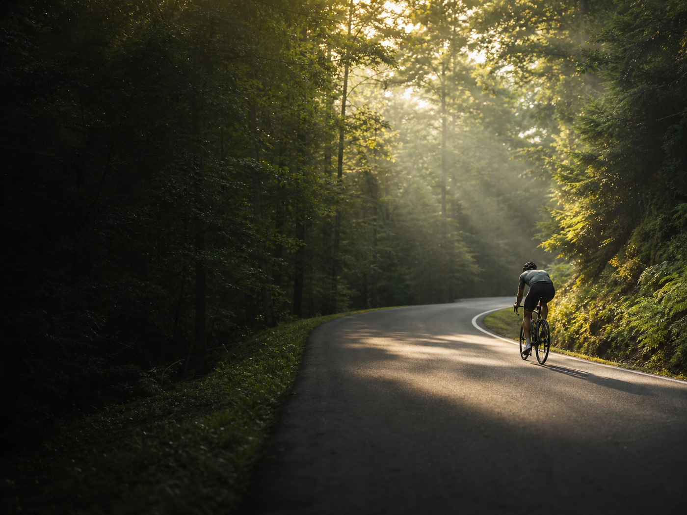 Cruise ride mode: forest road