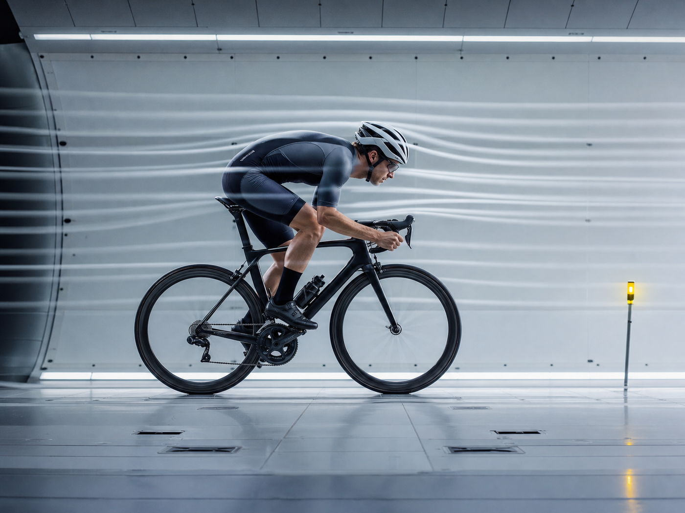 Firm ride mode: aero wind tunnel